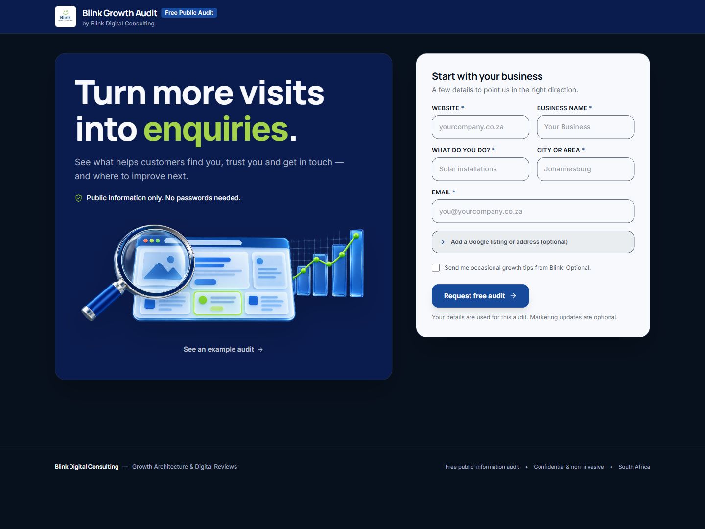 Blink Growth Audit